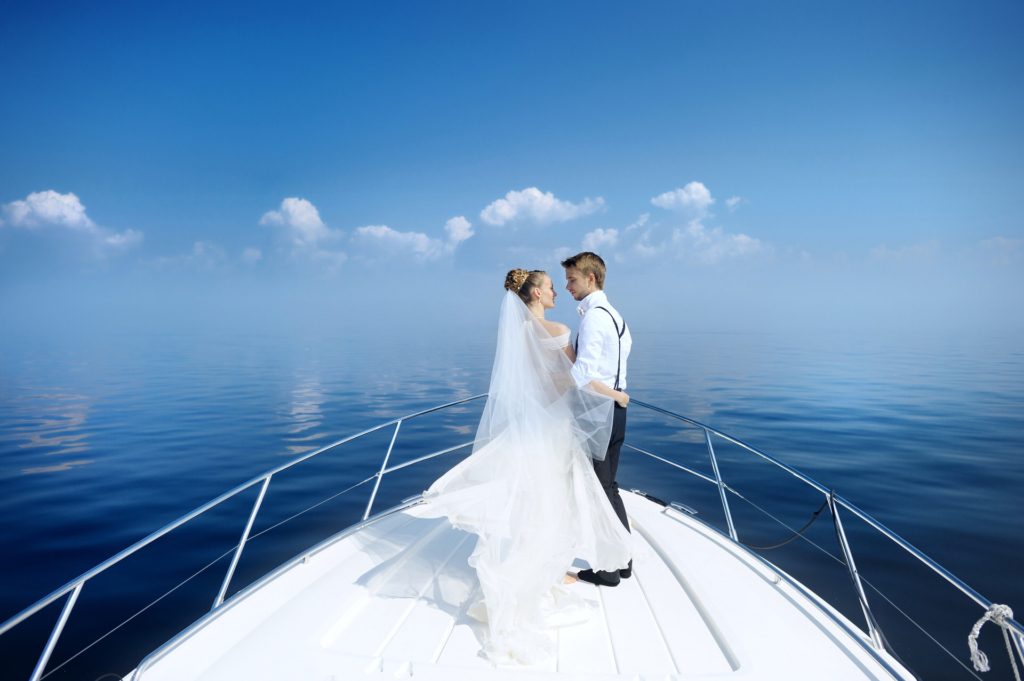 Feste, Hochzeiten auf einer Charteryacht auf Mallorca, Ibiza oder Menorca